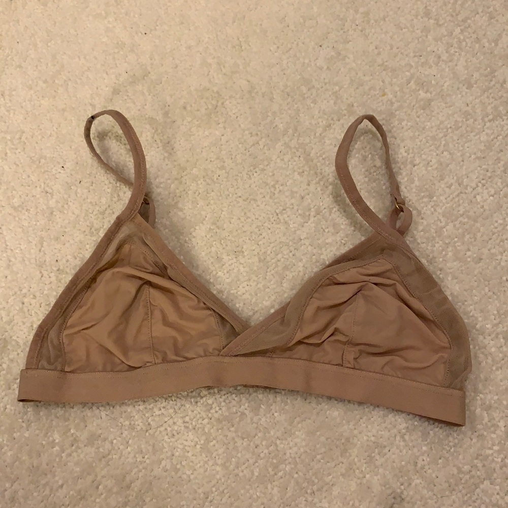 Madewell Mesh-Trimmed Michele Bralette